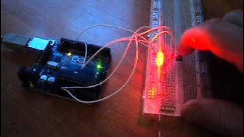 Демонстрация по Arduino 2 PWM изменение яркости, Кнопки.