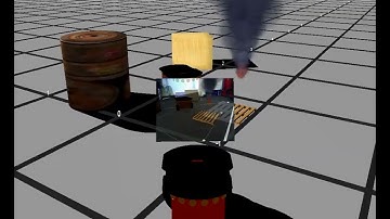 Augmented Virtuality Interface for Robot Testing
