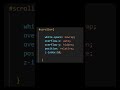 Scrolbar animation#htmlcssjs #windows #html #computer #css #html5 #coding #csshtml #htmltags #laptop