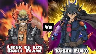 EDOPRO / YUSEI FUDO (MANGA) VS LÍDER DE LOS "SKULL FLAME" / YU-GI-OH! 5DS 