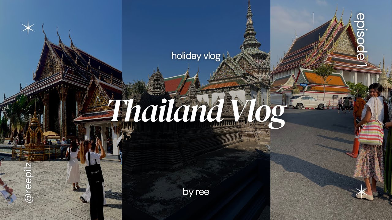 thailand vlog౨ৎ₊ | ep. 1 | first vlog, travel day, what i ate, etc...