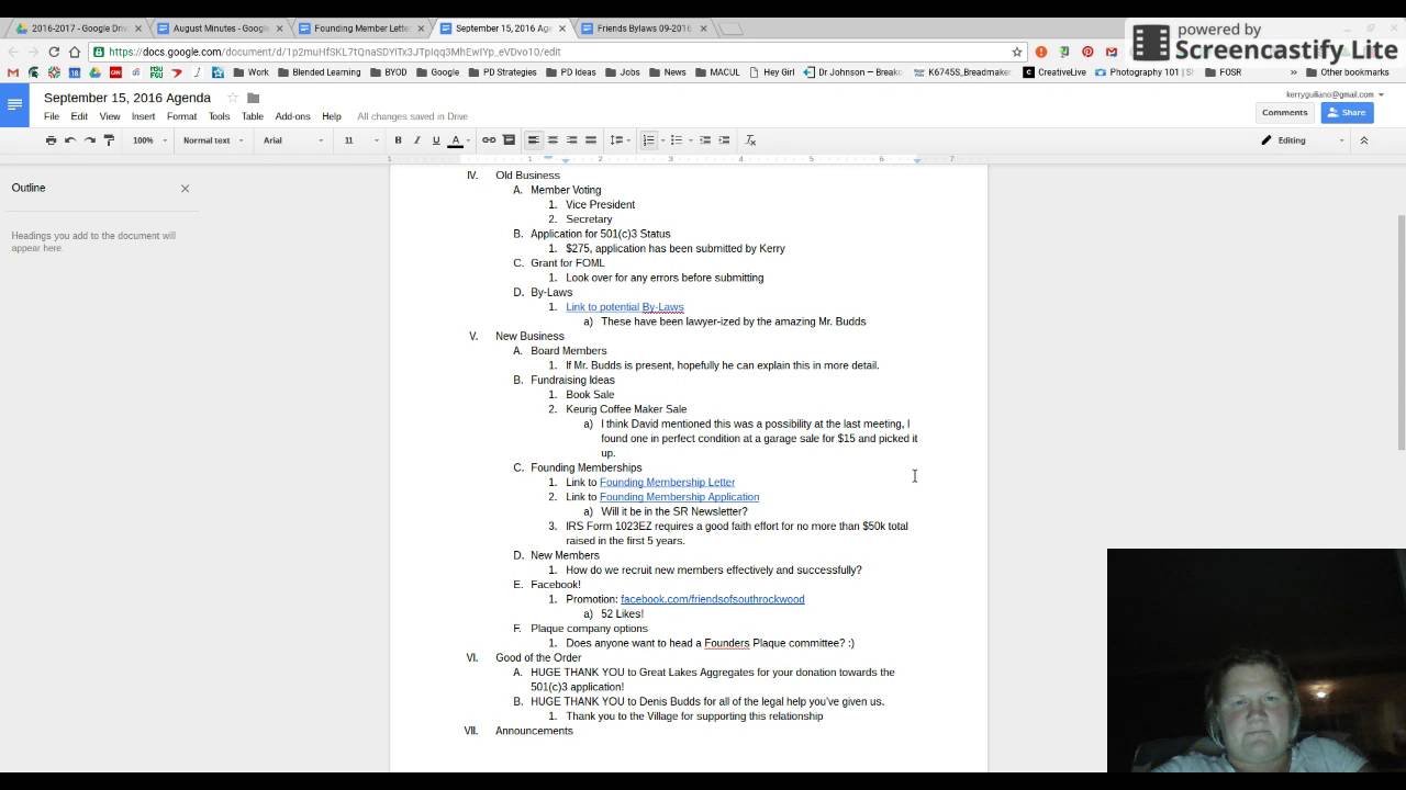 Friends of the South Rockwood Library September 15, 2016 YouTube