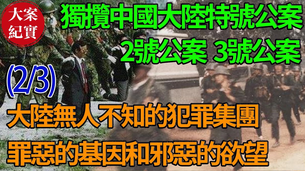 大陸無人不知的犯罪集團！（2/3)