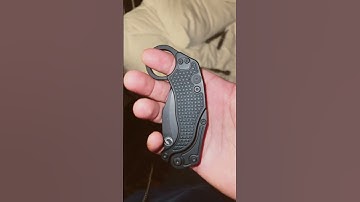 Unintentional or intentional hack for your exo-k @NeevesKnives  #knives #reate #exo #karambit