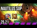 NAUTILUS &amp; Xayah vs PYKE &amp; Lucian (SUP) | EUW Master | 25.21