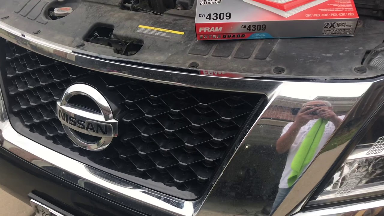 Change Cabin Filter 2018 Pathfinder