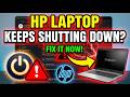 How To Fix HP Laptop Keeps Shutting Down Automatically (6 Methods)