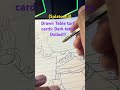 Drawn table turf card: dark tetra dulies