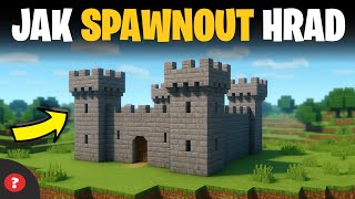 Jak spawnout Hrad v Minecraftu - Minecraft hrad | Návod