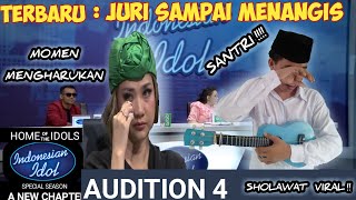 SANTRI  IKUT INDONESIA IDOL AWALNYA DIREMEHKAN TAPI LIAT ENDINGNYA JURI SAMPEK DIBIKIN NANGIS