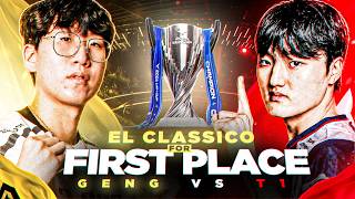 EL CLASSICO FOR FIRST PLACE - T1 VS GENG - LCK 2026