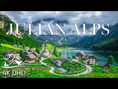 Julian Alps 4K | A Dreamlike Escape – Crystal Lakes, Mountain Trails & Scenic Beauty