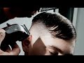 Стрижка с пробором | Haircut with parting