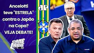 LOUCURA? "Cara, EU TÔ VENDO MUITA GENTE FALANDO que o ANCELOTTI..." VEJA DEBATE após BRASIL x JAPÃO!