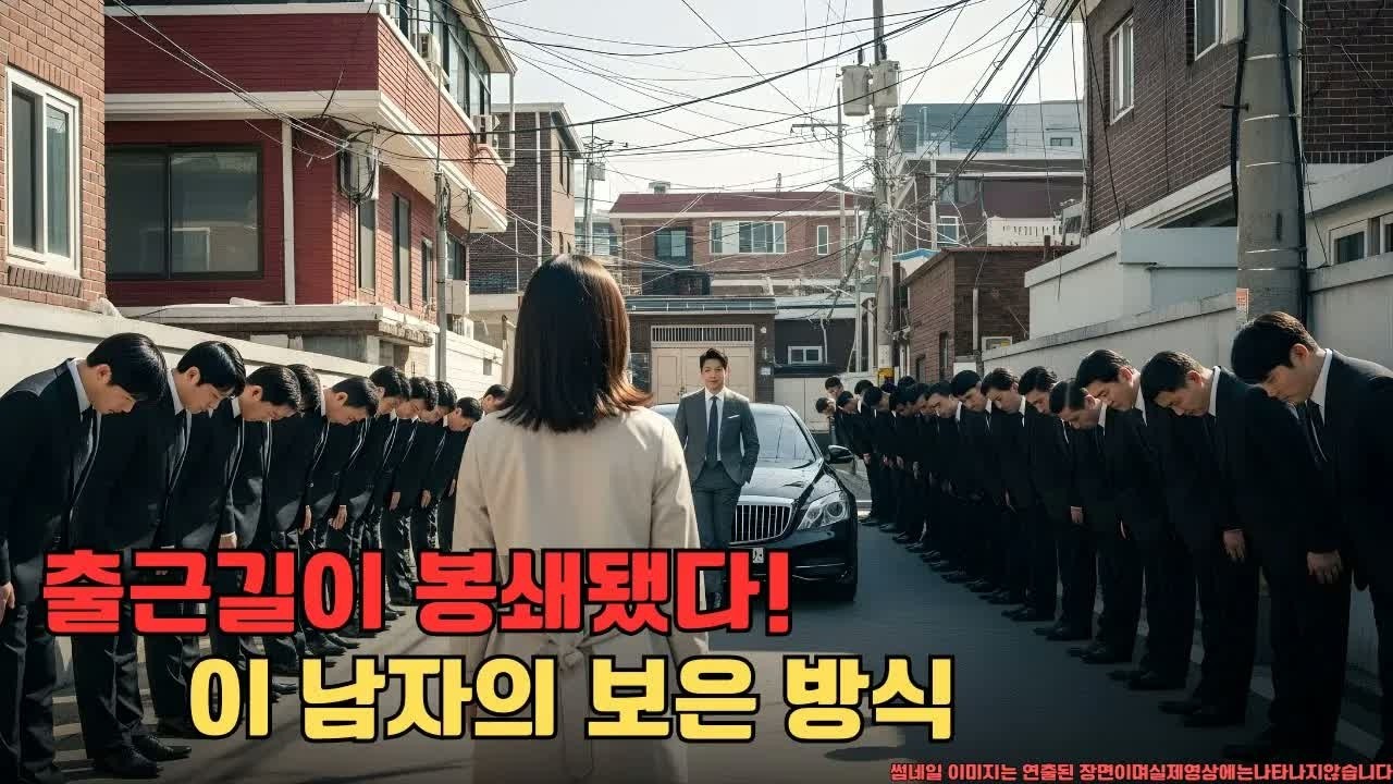 어두운 골목에서 쓰러진 조폭 보스를 살려준 평범한 여자, 다음 날 100명의 부하가 찾아와 “형수님”이라 부른 이유