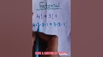 Factorial/ math