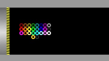 Shutter Crush 26 Rings Survival Race in Algodoo