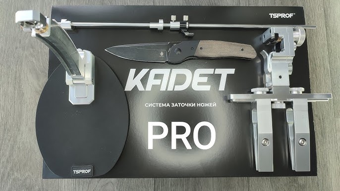 How to Sharpen a Tactical Knife for Beginners: The TSProf Kadet Sharpening  System Review 