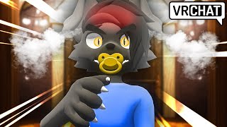infiltrating a vrchat baby fur family