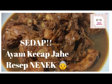 Resep Ayam Jahe Kecap