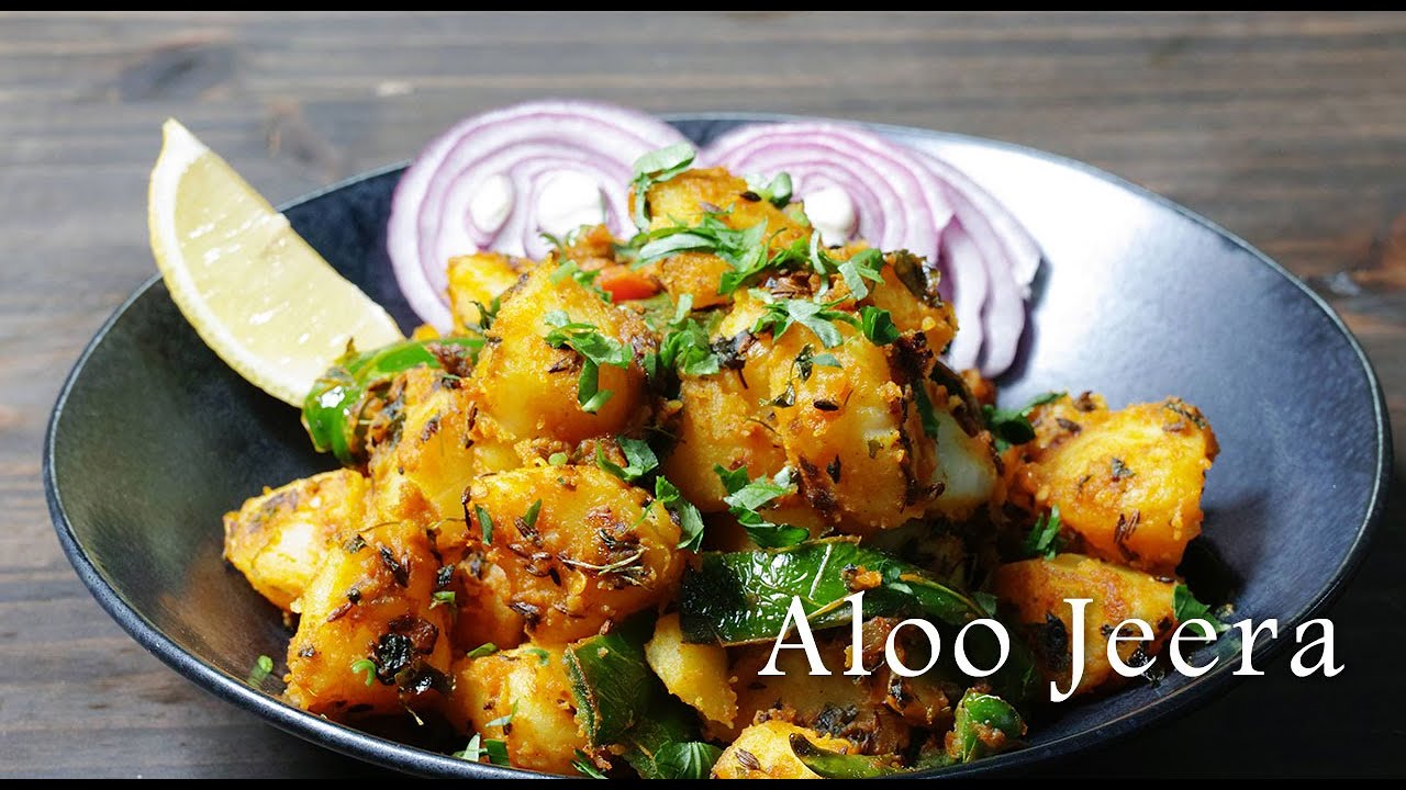 Indian cuisine ★ How to make Aloo Jeera　インド料理★アルジラ（じゃがいもとクミンの炒めもの）