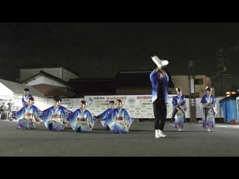 「 守破離 」ろっけん通りおどりん祭 2018 【本部前会場19：29ごろ)】