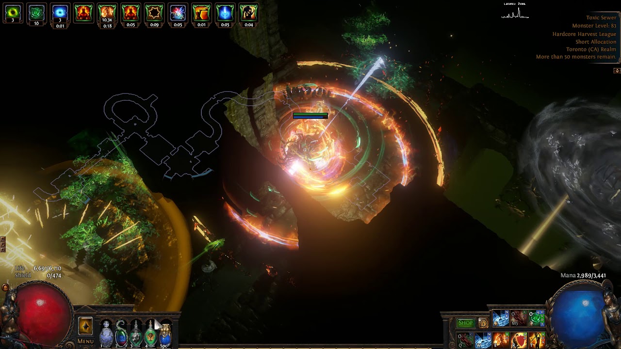 Toxic Sewer - Cold BV PF Indigon - Harvest HC