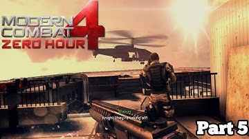 Modern Combat 4 : Zero Hour||Gameplay Part 5 : Threatcon Delta