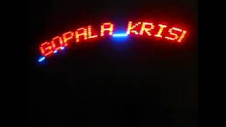 propeller LED display using ATmega8 microcontroller on sealing fan