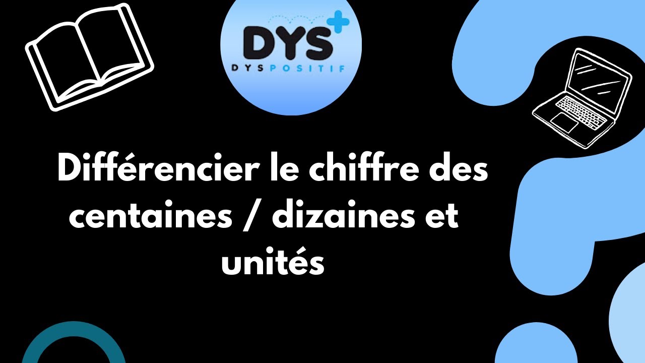 MATHS - CE1 CE2 - Différencier le chiffre des centaines, des dizaines et des unités