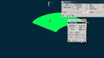Learning TSpline---icem4 9 Fillet flange