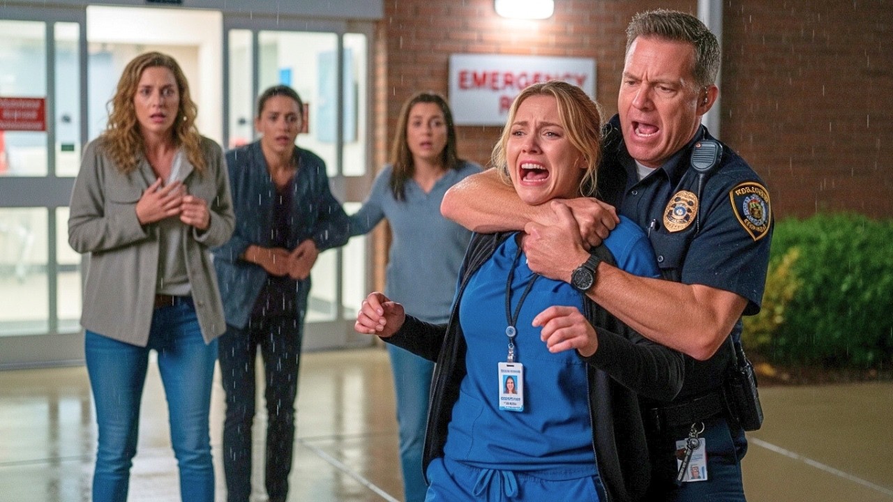 “Stay Down!” Officer Chokes ER Nurse — Minutes Later, His Career Begins to Collapse