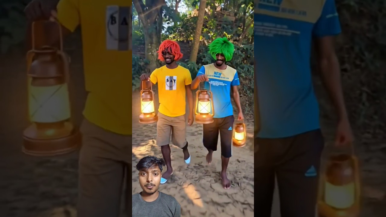 Magic Lanterns Appeared... Brothers Walked Into the Deep Jungle 🔮🔥✨