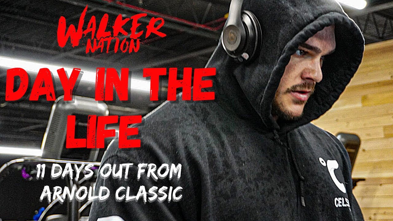 Nick Walker | A DAY IN THE LIFE WITH NICK!!! 11 Days out from his Arnold Classic Debut!