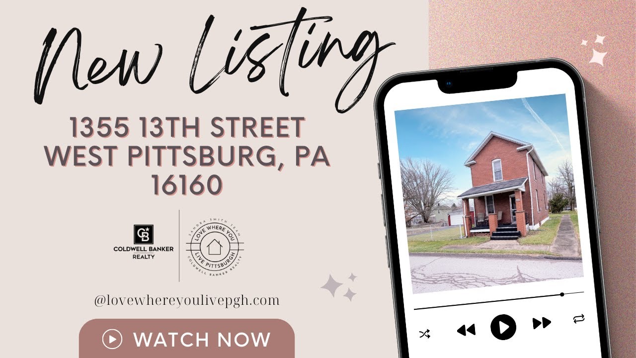 1355 13th Street, West Pittsburg PA 16160 
