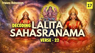 Download Lagu EP-17 | Lalita Sahasranama Explained | Verse 22 | The mystery of Manidweep and sumeru. MP3