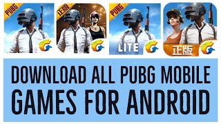 Download All PUBG Mobile Games for Android -  Beta, Lite, TIMI Studio, Chinese, Lightspeed & Quantum screenshot 2
