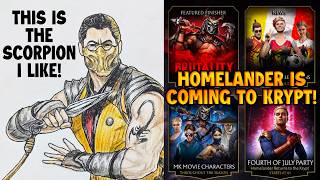 Homelander is Coming to Krypt in MK Mobile! Best Diamond Character For Beginners!