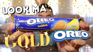 GOLDEN OREO IS NOT MADE FROM GOLD | Also not lemon flavour