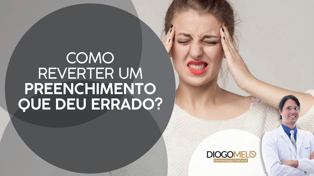 Como reverter aplicação de Preenchimento a base de Ácido Hialurônico