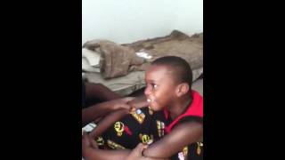 Brother and cousin fighting