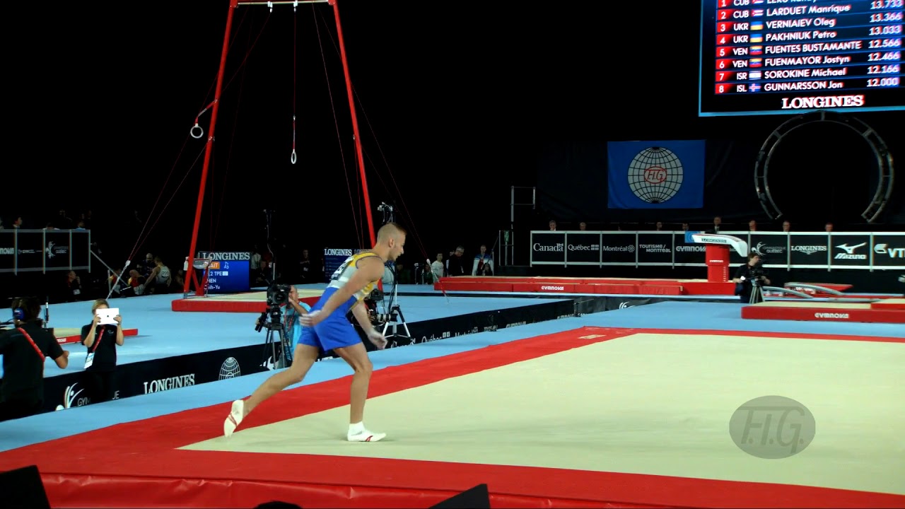 PAKHNIUK Petro (UKR) - 2017 Artistic Worlds, Montréal (CAN) - Qualifications Floor Exercise