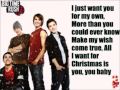 Big Time Rush - All I Want For Christmas is You Lyrics