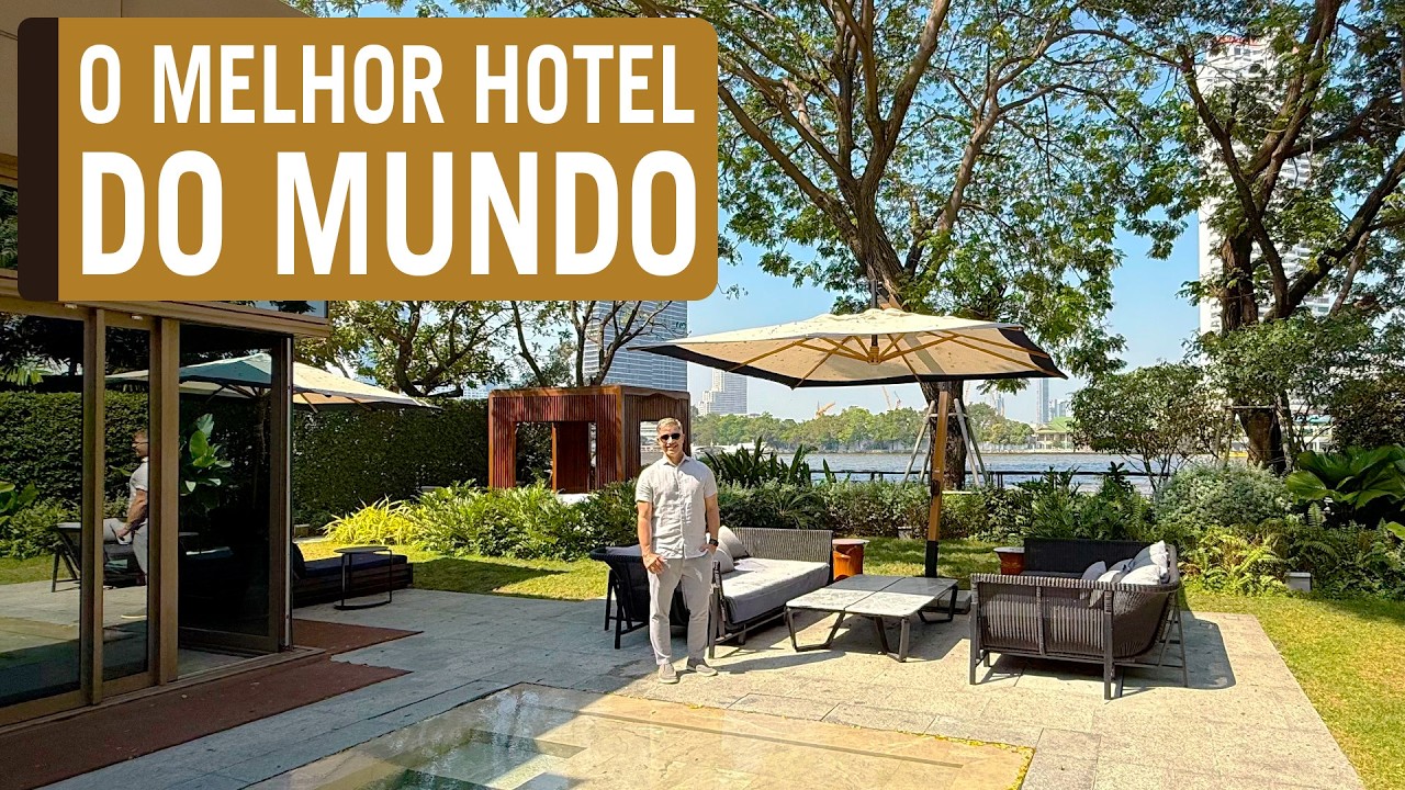 O MELHOR HOTEL DO MUNDO FICA NA TAILÂNDIA! DESCUBRA O CAPELLA BANGKOK!