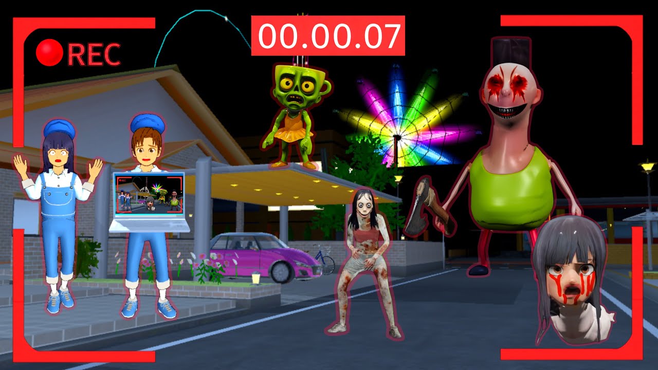 Юта Мио запаниковала и заставила множество камер видеонаблюдения записать все аномалии и их боссо...