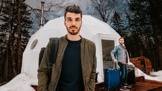 Leaving our Geodesic Dome (break from building off grid)