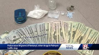 Sheriff's deputies seize nearly 100 grams of fentanyl in Palmyra traffic stop