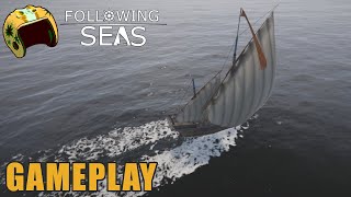 simulación realista de navegación A VELA latina ⛵Following Seas Gameplay / cargo delivery :0/ screenshot 3