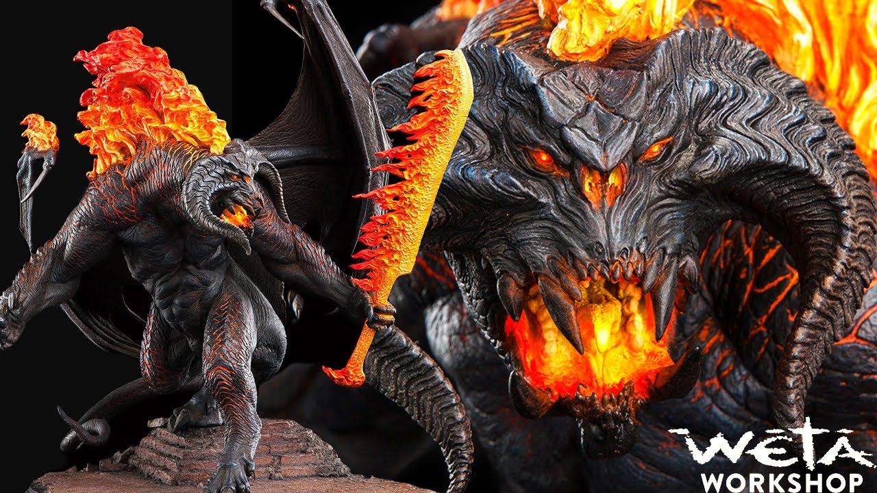 THE BALROG [Lord Of The Rings] 1/6 Statue Review | Weta Workshop