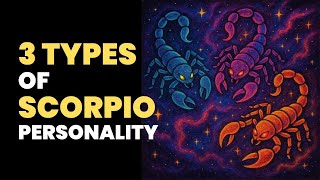 Different Types of Scorpio Personality || Understanding Scorpio Decans #scorpio